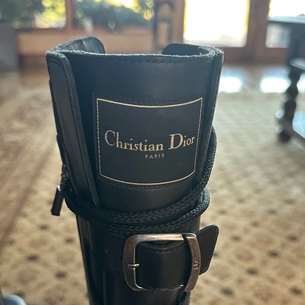 Auth. Dior Diorebel combat boot - Picture 8 of 17